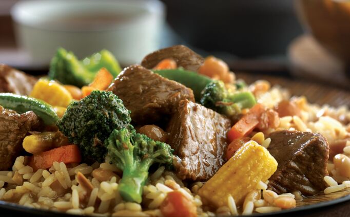 Asian Braised Beef with Vegetables